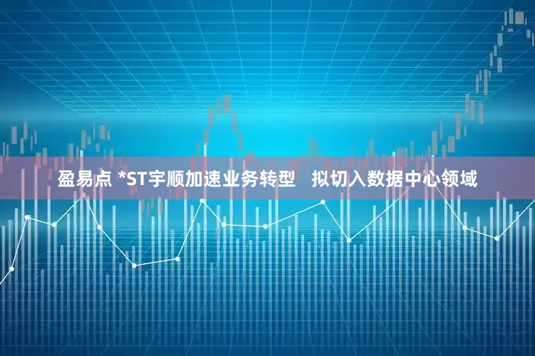 盈易点 *ST宇顺加速业务转型   拟切入数据中心领域